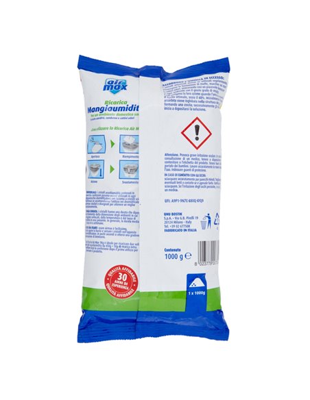 Ricarica Sali assorbiumiditA' AIR MAX da 1kg lavanda D0738 AIR MAX ASSORBIUMIDITA'-PROFUMATORI-CANDELE