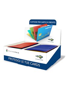 Busta PORTA CARD 1 COLOR 1 tasca col.ass. 5,8X8,7cm Sei rota 48431190 2