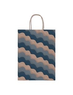Shopper carta kraft c/manici carta ritorta 36x41x12cm fantasie ass. Rex Sadoch SDX36ASS REX SADOCH SHOPPERS E SACCHETTI REGALO 2