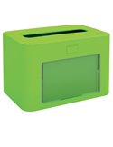 Dispenser personalizzabile verde lime per Tovaglioli interfogliati Papernet 417198
