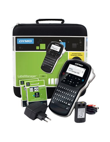ETICHETTATRICE LabelManager™280 DYMO in Kit 2091152 DYMO ETICHETTATRICI ELETTRONICHE E MANUALI