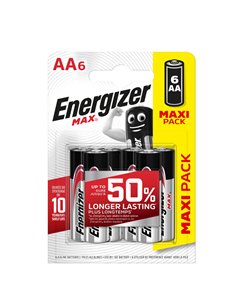 Blister 6 pile stilo AA - Energizer Max E303327705 Energizer PILE