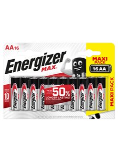 Blister 16 pile stilo AA - Energizer Max E303327500