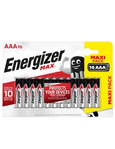 Blister 16 pile ministilo AA A - Energizer Max E303349300