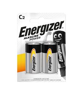 Blister 2 pile mezza torcia C - Energizer Alkaline Power E300803700