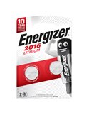 Blister 2 pile CR2016 Lithium - Energizer Specialistiche E300789000