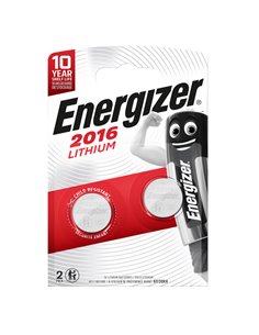 Blister 2 pile CR2016 Lithium - Energizer Specialistiche E300789000