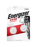 Blister 2 pile CR2430 Lithium - Energizer Specialistiche E300830300