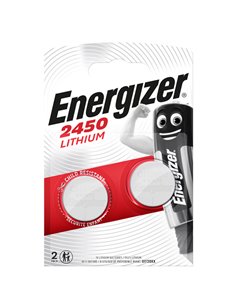 Blister 2 pile CR2450 Lithium - Energizer Specialistiche E300830700