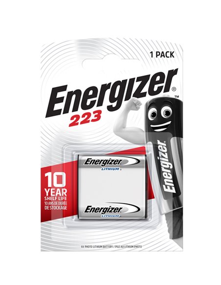 Blister 1 pila 223 Photo Lithium - Energizer Specialistiche E301029600