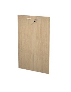 Coppia ante in melamin. x Mob.MEDIO Rovere - EASY 60069M_C ARTEXPORT ARMADI E MOBILI CONTENITORE