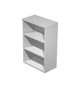 Mobile medio a giorno 80X44cm H120cm Grigio alluminio - EASY 50035/5 ARTEXPORT ARMADI E MOBILI CONTENITORE