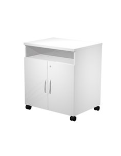 Mobile di servizio su ruote 68x52x77cm Bianco - AGORA' DES_3 ARTEXPORT ARMADI E MOBILI CONTENITORE