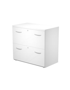 Classificatore 2 cassetti per cart.sosp. 80x46x73cm Bianco - AGORA' BB+CL-B_3 ARTEXPORT ARMADI E MOBILI CONTENITORE