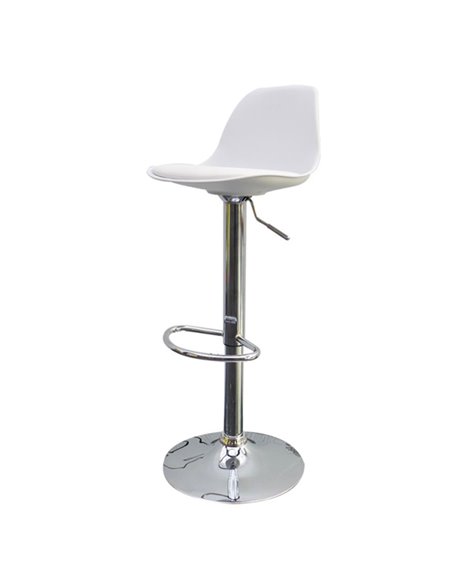 Sgabello Bobba Bianco Paperflow K700521
