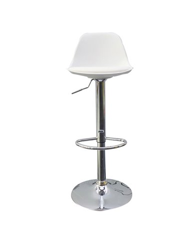 Sgabello Bobba Bianco Paperflow K700521
