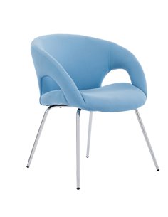 Seduta visitatore Pensacola azzurro W980B SERENA GROUP SEDUTE ATTESA