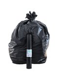 10 Sacchi nero 70x110cm 110Lt 22µ Rolsac 10271-1