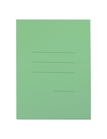 25 cartelline 3L pastello C/stampa rigatura verde CARTEX BLASETTI 663 BLASETTI CARTELLINE A TRE LEMBI