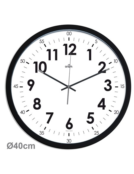 Orologio da parete Ø40cm Silent Clock Orion by Cep 2112510011 CEP OROLOGI-BAROMETRI DA SCRIVANIA E DA PARETE