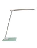 Lampada da tavolo Popy Led 6W alluminio/vetro Unilux 400124478