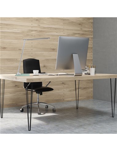 Lampada da tavolo Popy Led 6W alluminio/vetro Unilux 400124478 UNILUX LAMPADE DA TAVOLO