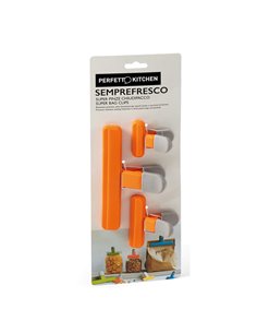 Set 3 Pinzoni chiudi pacco Semprefresco Perfetto 29011