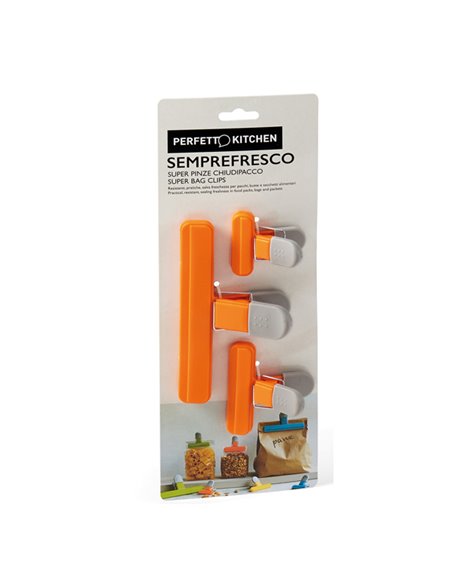 Set 3 Pinzoni chiudi pacco Semprefresco Perfetto 29011