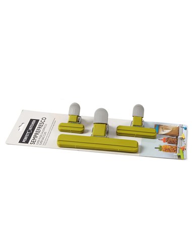 Set 3 Pinzoni chiudi pacco Semprefresco Perfetto 29011