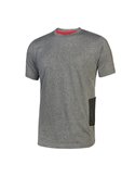 Pack 3 Magliette a maniche corte Tg L grigio scuro Road U-Power EY138GM-L