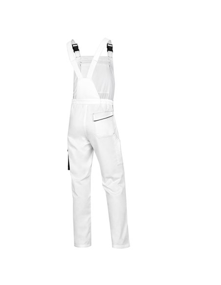 Salopette da lavoro Panostyle M6SAL bianco/grigio Tg. XXL M6SALBCXX