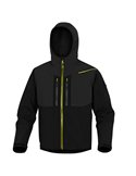 Giacca softshell Horten 2 Tg. M nero/giallo HORT2NJTM