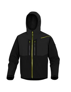 Giacca softshell Horten 2 Tg. M nero/giallo HORT2NJTM DELTAPLUS GIACCHE-GILET-GIUBBINI