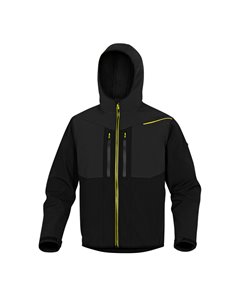 Giacca softshell Horten 2 Tg. L nero/giallo HORT2NJGT DELTAPLUS GIACCHE-GILET-GIUBBINI