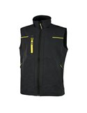 Gilet da lavoro Saturn nero/giallo Taglia M U-Power PE181BC-M