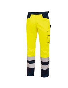 Pantalone invernale alta visibilitA' Beacon giallo fluo Taglia XL U-Power HL156YF-XL