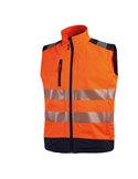 Gilet alta visibilitA' softshell Dany arancio fluo Taglia L U-Power (Delist) HL173OF-L