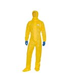 Tuta di protez. da rischio chimico DT300 Tg M giallo Deltachem DT300TM