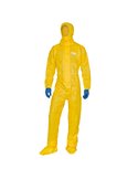 Tuta di protez. da rischio chimico DT300 Tg XL giallo Deltachem DT300XG