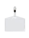 10 Portanome Pass 3P 9,5x6cm c/clip in metallo s/cartoncino Sei Rota 318413