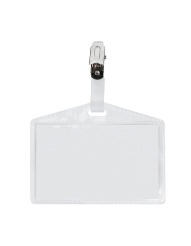 10 Portanome Pass 3P 9,5x6cm c/clip in metallo s/cartoncino Sei Rota 318413 SEI ROTA PORTABADGE E ACCESSORI