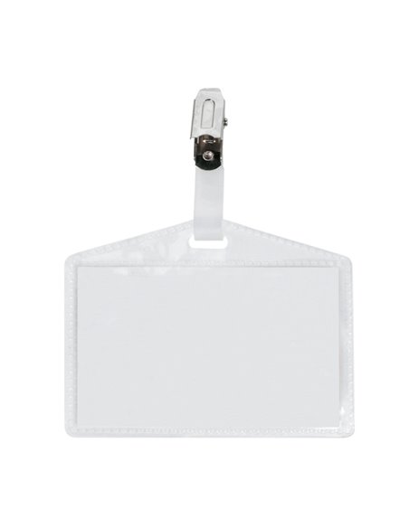 10 Portanome Pass 3P 9,5x6cm c/clip in metallo s/cartoncino Sei Rota 318413 SEI ROTA PORTABADGE E ACCESSORI