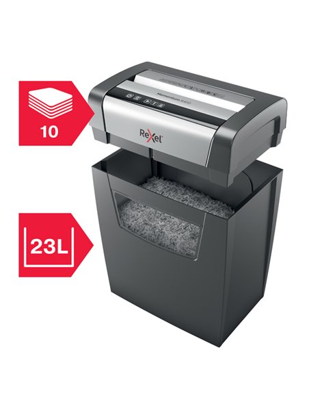 Distruggidocumenti a frammenti Momentum X410 Rexel 2104571EU REXEL A FRAMMENTI E MICROFRAMMENTI