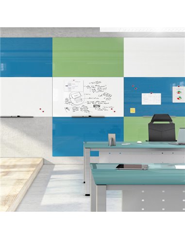 Lavagne magnetiche modulare 75x115cm azzurro Rocada by Cep 2234010041