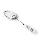 10 Chiocciole YO-YO Style Bianco con filo retrattile x portabadge Durable 8324-02