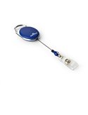 10 Chiocciole YO-YO Style Blu con filo retrattile x portabadge Durable 8324-07