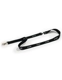 10 Cordoncini portabadge nero stampa STAFF Durable 8239-01