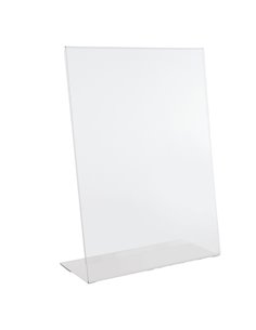 Display con base a L A6 - 10,5x15cm Lebez 80986 LEBEZ PORTADEPLIANT DA TAVOLO