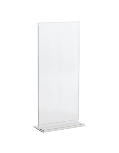 Display con base a T 1/3 A4 -10x21cm Lebez 80993 LEBEZ PORTADEPLIANT DA TAVOLO