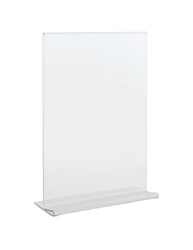 Display con base a T A5 - 15x21cm Lebez 80995